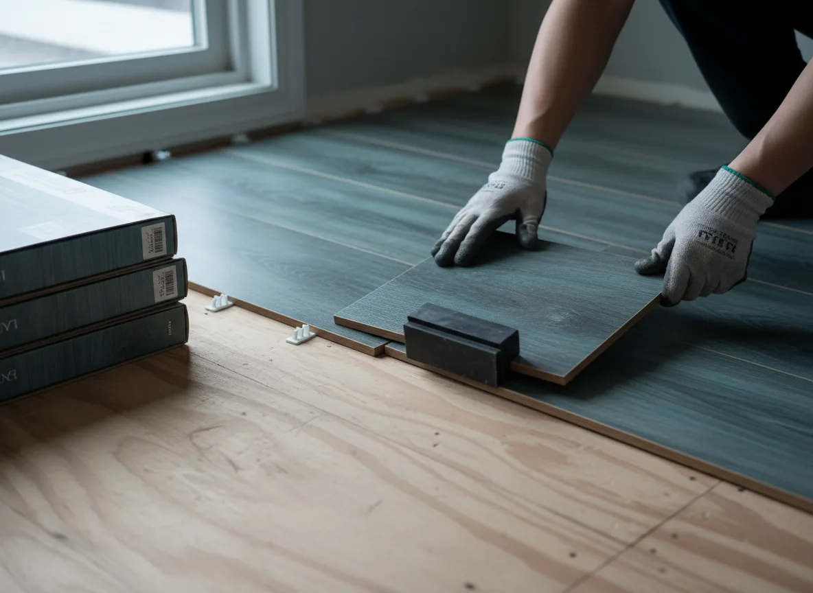Luxury Vinyl Plank Installation company in Andrew, IA